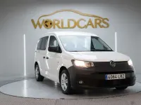 Usado VW Caddy 102 CV (75 kW) 2021 Blanco Monovolumen