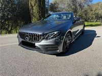 Usado Mercedes E220 194 CV (142 kW) 2018 Gris / plata Descapotable