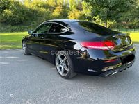 Usado Mercedes C220 AMG line 170 CV (125 kW) 2016 Negro Coupe