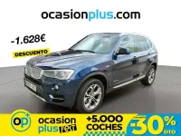Usado BMW X3 190 CV (139 kW) 2016 Azul SUV