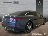 Usado Mercedes EQS580 AMG line 384 kW (523 CV) 2022 Azul sodalita Berlina