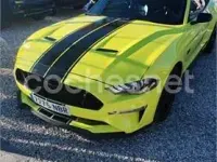 Usado Ford Mustang GT 450 CV (330 kW) 2022 Amarillo Descapotable
