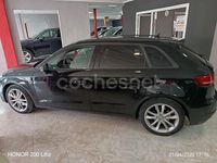 Usado Audi A3 150 CV (110 kW) 2017 Negro Berlina