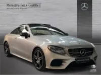 Używany Mercedes E220 AMG line 194 KM (142 kW) 2020 Szary Coupe