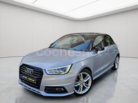 Usado Audi A1 Sportback S-Line 95 CV (69 kW) 2018 Gris / plata Utilitario