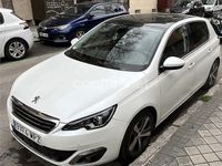 Usado Peugeot 308 Allure 125 CV (91 kW) 2013 Blanco Berlina