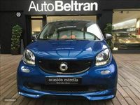 Usado Smart ForFour Passion 90 CV (66 kW) 2017 Azul Utilitario