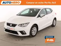Usado Seat Ibiza Style 116 CV (85 kW) 2020 Blanco Utilitario