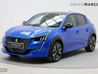 Usado Peugeot 208 GT-line 100 CV (73 kW) 2020 Azul Utilitario