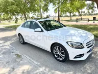 Usado Mercedes C220 Avantgarde 170 CV (125 kW) 2016 Blanco Berlina