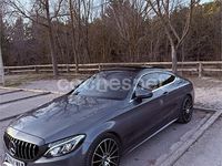Usado Mercedes C220 170 CV (125 kW) 2018 Gris / plata Coupe