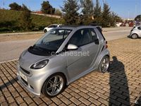 Usado Smart ForTwo Cabrio Brabus Xclusive 98 CV (72 kW) 2011 Gris / plata Descapotable