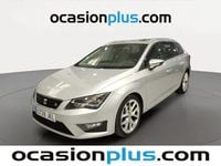 Usado Seat Leon FR 150 CV (110 kW) 2015 Gris plata Monovolumen