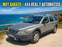 Usado Volvo XC70 Momentum 163 HP (119 kW) 2005 Bege Carrinha