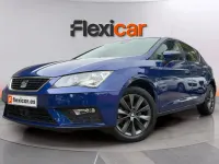 Usado Seat Leon Style 115 CV (84 kW) 2018 Azul Berlina