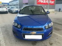 Usado Chevrolet Aveo LS 86 CV (63 kW) 2013 Azul Utilitario