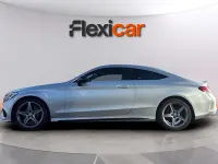 Usado Mercedes C220 AMG line 170 CV (125 kW) 2016 Gris Coupe