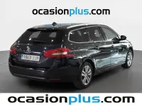 Usado Peugeot 308 Style 130 CV (95 kW) 2015 Azul Familiar
