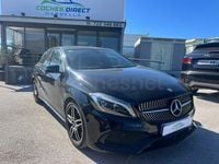 Usado Mercedes A220 AMG line 177 CV (130 kW) 2016 Negro Berlina