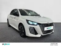 Usado Peugeot 208 Allure 100 CV (73 kW) 2024 Blanco Utilitario