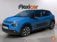 Usado Citroën C3 Feel 68 CV (50 kW) 2018 Azul Utilitario