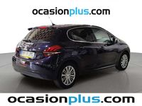 Usado Peugeot 208 Allure 82 CV (60 kW) 2017 Azul Utilitario