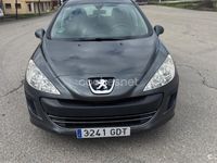 Usado Peugeot 308 95 CV (69 kW) 2008 Negro Berlina