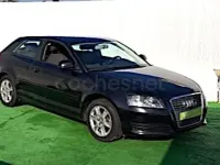 Usado Audi A3 Ambiente 105 CV (77 kW) 2009 Negro Utilitario