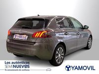 Usado Peugeot 308 Allure 130 CV (95 kW) 2021 Gris / plata Berlina