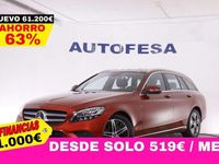 Usado Mercedes C200 Avantgarde 184 CV (135 kW) 2020 Rojo Familiar
