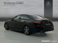 Usado Mercedes C220 AMG line 200 CV (147 kW) 2025 Negro obsidiana
