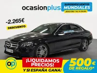 Usado Mercedes E220 194 CV (142 kW) 2018 Negro Berlina