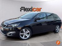 Usado Peugeot 308 SW Active 130 CV (95 kW) 2017 Negro Familiar