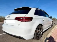 Usado Audi A3 S-Line 110 CV (80 kW) 2015 Blanco Berlina