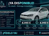 Usado VW Polo Edition 75 CV (55 kW) 2016 Blanco Utilitario