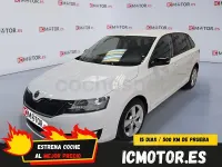 Usado Skoda Rapid 95 CV (69 kW) 2018 Blanco Utilitario