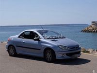 Usado Peugeot 206 138 CV (101 kW) 2001 Azul Descapotable