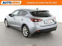 Usado Mazda 3 Luxury 120 CV (88 kW) 2016 Gris Utilitario