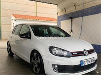 Usado VW Golf VII GTI 210 CV (154 kW) 2012 Blanco Berlina