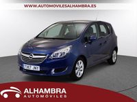 Usado Opel Meriva Excellence 140 CV (102 kW) 2016 Azul metalizado Monovolumen