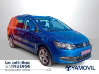 Usado VW Sharan Advance 184 CV (135 kW) 2017 Azul Monovolumen