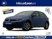 Usado VW Polo Life 95 CV (69 kW) 2024 Azul Berlina