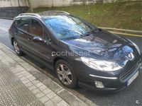 Usado Peugeot 407 Sport 136 CV (100 kW) 2006 Negro Familiar