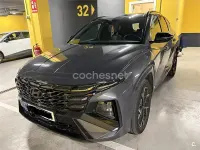 Usado Hyundai Tucson N Line 136 CV (100 kW) 2024 Gris / plata SUV