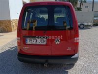 Usado VW Caddy Pro 102 CV (75 kW) 2015 Rojo Monovolumen