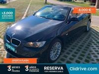 Usado BMW 320 Cabriolet 177 CV (130 kW) 2008 Negro Descapotable