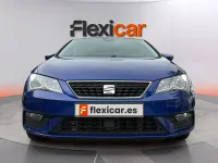 Usado Seat Leon Style 115 CV (84 kW) 2018 Azul Berlina