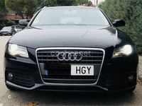 Usado Audi A4 143 CV (105 kW) 2011 Negro Familiar