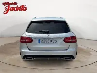 Usado Mercedes C220 170 CV (125 kW) 2017 Gris / plata Familiar