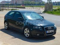 Usado Audi A3 Attraction 140 CV (102 kW) 2008 Negro Utilitario